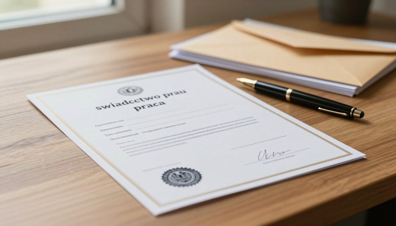 Czy świadectwo pracy można wysłać pocztą