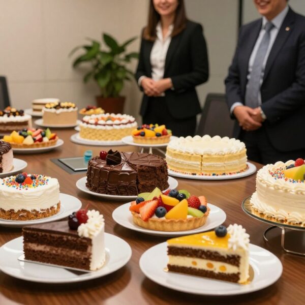 Ile ciasta na pożegnanie w pracy przygotować, żeby niczego nie zabrakło