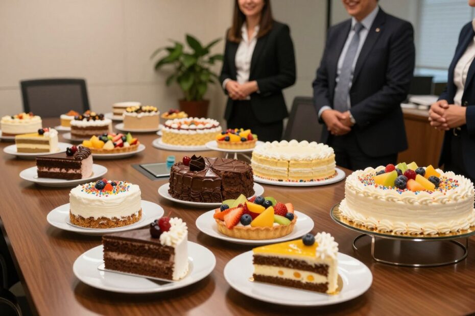 Ile ciasta na pożegnanie w pracy