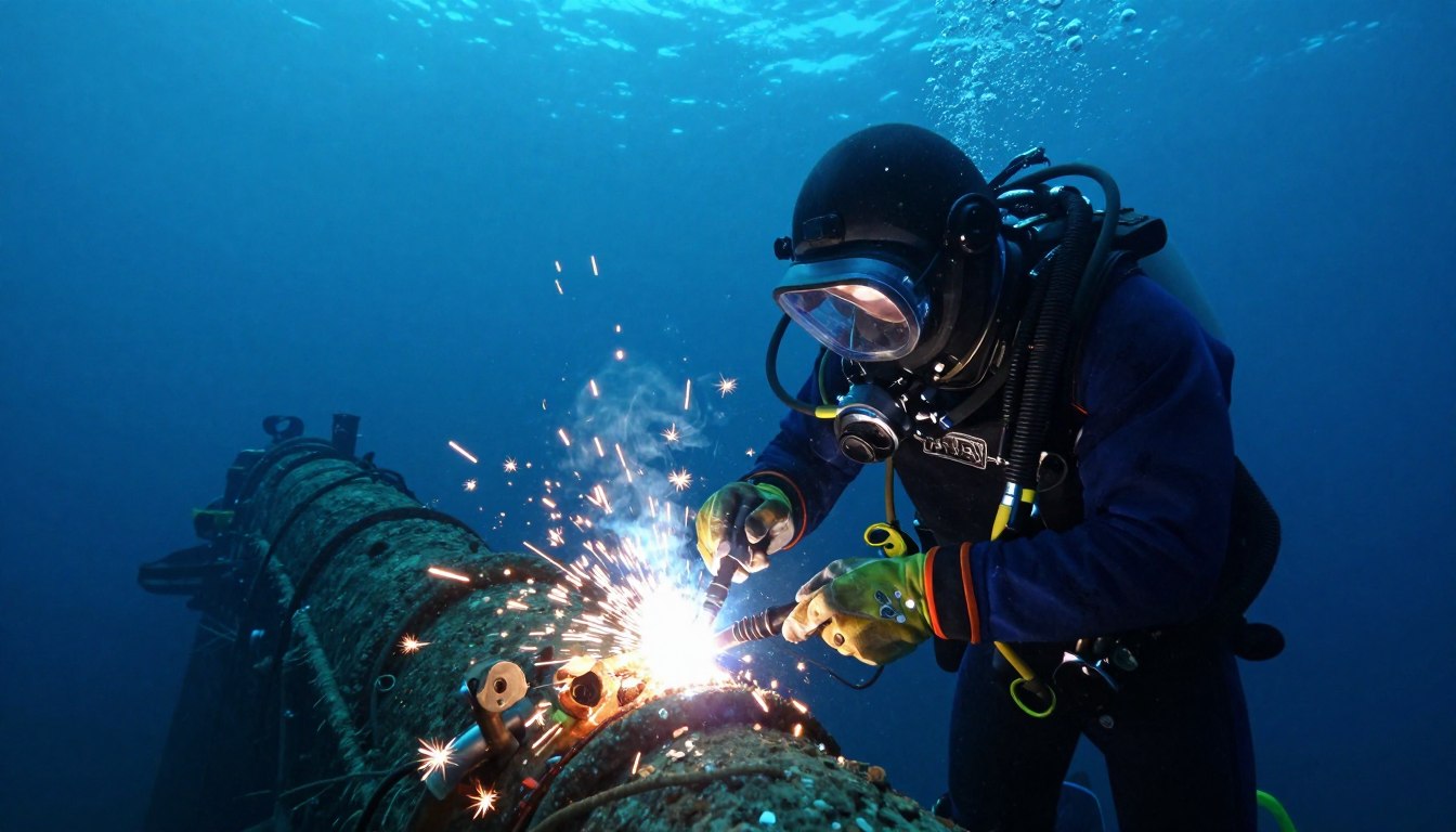 Ile zarabia spawacz podwodny